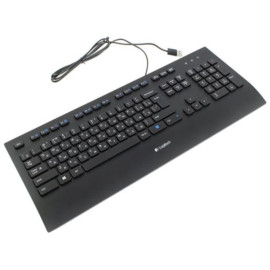Tipkovnica USB Logitech K280e; crna