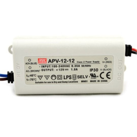 Pretvarač 230VAC/12VDC 1A 12W za LED