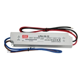 Pretvarač 230VAC/12VDC 1,5A 18W IP67 za LED