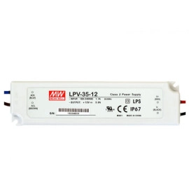 Pretvarač 230VAC / 12VDC 3A 35W IP67 za LED