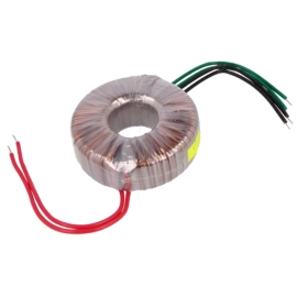 Trafo toroid 100VA 230V/2x17V 2x2,94A + pribor
