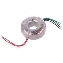 Trafo toroid 160VA 230V/2x19V 2x4,21A + pribor