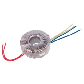 Trafo toroid 200VA 230V/2x24V 2x4,16A + pribor