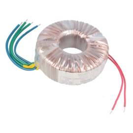 Trafo toroid 300VA 230V/2x12V 2x12,5A + pribor