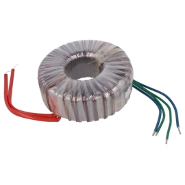 Trafo toroid 450VA 230V/2x12V 2x18,75A + pribor