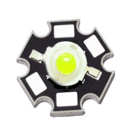LED power 1W bijeli 130° 2,8-3,8V 350mA 3050K