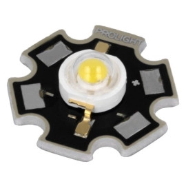 LED power 1W bijeli 130° 2,8-3,8V 350mA 5650K