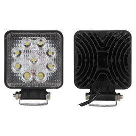 Reflektor LED 9-30VDC 27W 1800lm 4500K IP67 crni