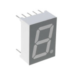 LED displej 13,2mm zeleni zaj. anoda 2,1V 15mA