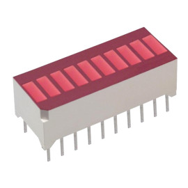 LED bargraph crveni 2mcd 2V 25mA DIP20