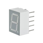 LED displej 12,8mm narančasti zaj. katoda 2,1V 15m