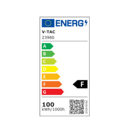 Reflektor LED 230VAC 100W 6500K IP65 crni  
