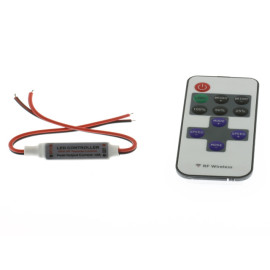 LED kontroler mono 5-24V 12A RF dalj. 10 tipki