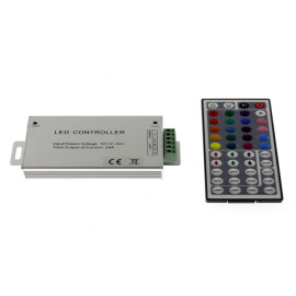 LED RGB IR kontroler 44 tipke; 12-24V 24A