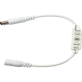 LED kontroler mono; mini; ručni; 12V 6A+utikači 