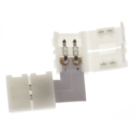 Konektor za LED traku 8mm 2-pola; L spojnica 90°