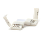 Konektor za LED traku RGB+W 12mm 5-pola; L 90°