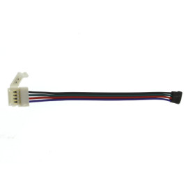 Kabel STRIP na RGB 10mm konektor 4-pol; 15cm 