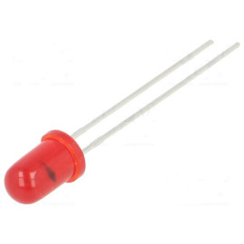 LED 5mm crvena blink 100-300mcd 60° 3,5-14V- - - -