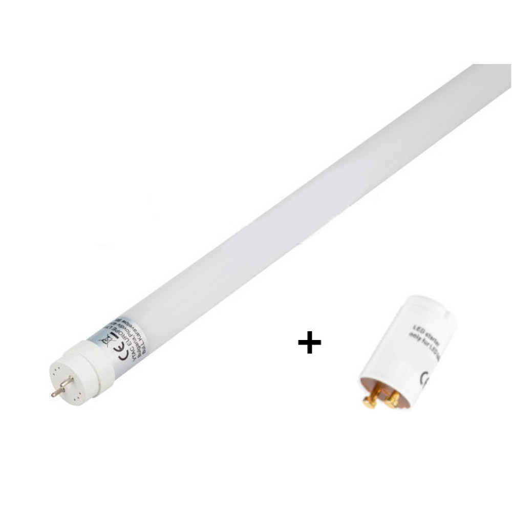 Žarulja LED T8 cijev 18W(36W) 4000K 120cm; starter