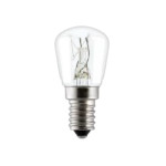 Žarulja E14 230V 10W bistra za hladnjak 26x60mm