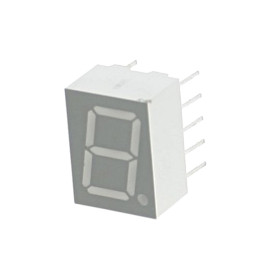 LED displej 10mm zeleni zaj. anoda 2,1V 25mA
