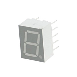 LED displej 10mm zeleni zaj. anoda 2,1V 25mA