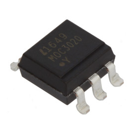 MOC3020S optotriac 400V 15mA SMD6
