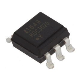MOC3020S optotriac 400V 15mA SMD6