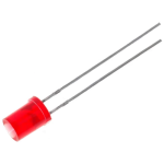 LED 5mm crvena 32-42mC 150° 2,8V 20mA 640nm - - - 