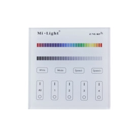 Kontroler zidni RF za RGBW LED traku; 4 zone; 230V