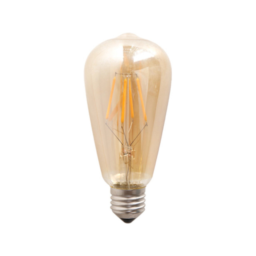 Žarulja LED E27 4W 15000h 2300K ST64 Filamen Amber Žarulja LED E27 4W 15000h 2300K ST64 Filamen Amber