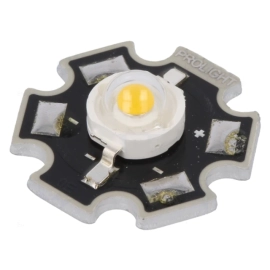 LED power 1W bijeli 130° 2,8-3,8V 350mA 2850-3250K