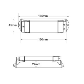 LED kontroler RGBW 12-36VDC 4x5A; 4 zone