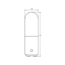 Žarulja BA15D 230V 15W - za šivaću mašinu 45x16mm