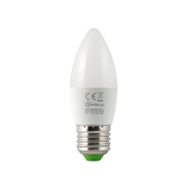 Žarulja LED E27 6W 17000h 3000K; svijeća