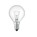Žarulja E14 230V 25W za pećnicu 300°C bistra 45x76