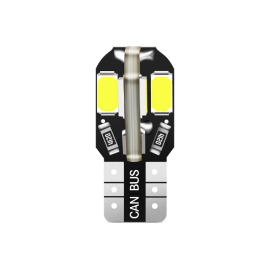 Žarulja LED T10 12V 2W plava; IP65; 8LED