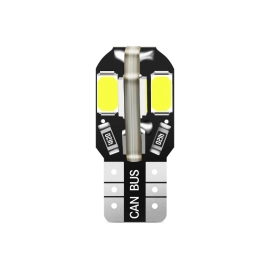 Žarulja LED T10 12V 2W bijela 6000K; IP65; 8LED