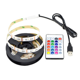 LED traka RGB set 2m; 30LED/m USB 5VDC, kontroler