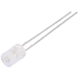 LED 5mm zelena 3800mcd 100° 2,6-3,6V 20mA 525nm tr