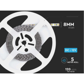 LED traka bijela 6500K 12VDC 8W/m 8mm IP20