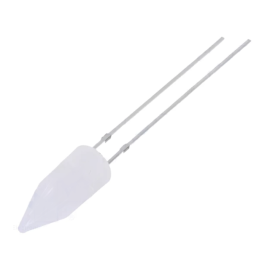 LED 5mm žuta 2,5-5V imitacija svijeće 220-330mcd