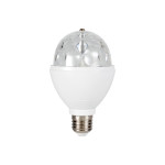 Žarulja E27 LED RGB disco, rotaciona; DL 4/27