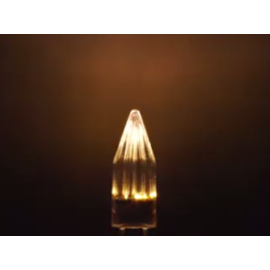 LED 5mm bijela 2400K imitacija svijeće 500-750mcd