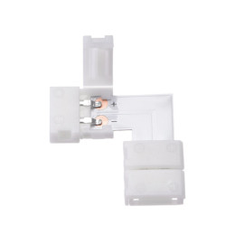 Konektor za LED traku 10mm 2-pola; L spojnica 90°