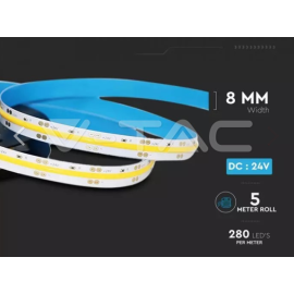 LED traka bijela 4000K 24VDC 10W/m 280LED/m IP20