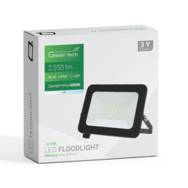 Reflektor LED 230VAC 30W 6500K IP65 ALX; crni