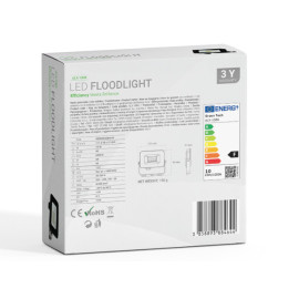 Reflektor LED 230VAC 10W 6500K IP65 ALX crni