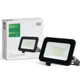 Reflektor LED 230VAC 20W 6500K IP65 ALX; crni